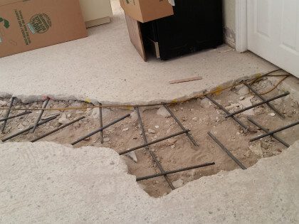 concrete repair one story condo Broward